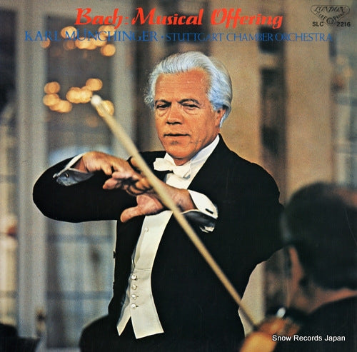 MUNCHINGER, KARL bach; musical offering SLC2216
