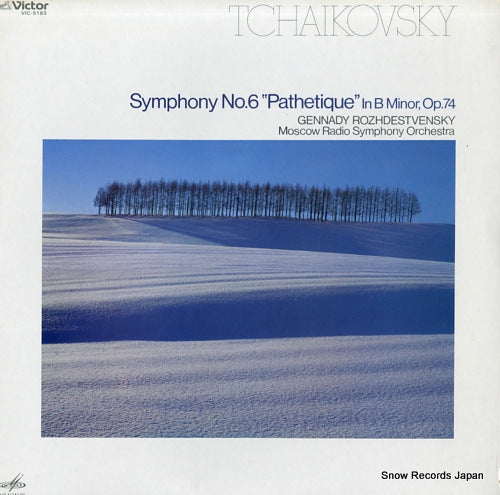 ROZHDESTVENSKY, GENNADI tchaikovsky; symphony no.6 "pathetique" VIC-5183