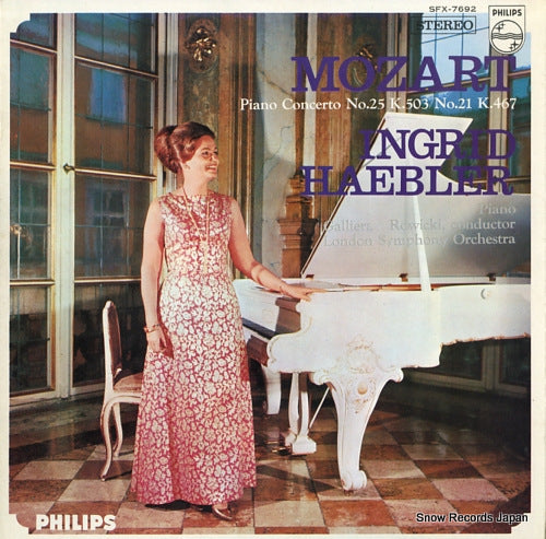 HAEBLER, INGRID mozart; piano concerto no.25 k.503 / no.21 k.467 SFX-7692
