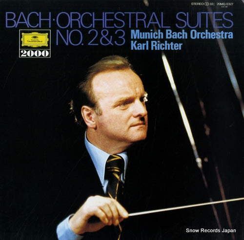 RICHTER, KARL bach; orchestral suites no.2 & 3 20MG0327