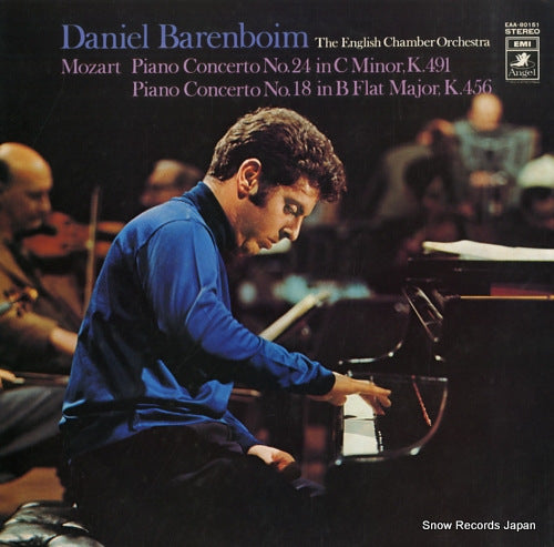 BARENBOIM, DANIEL mozart; piano concerto no.24 & no.18 EAA-80151