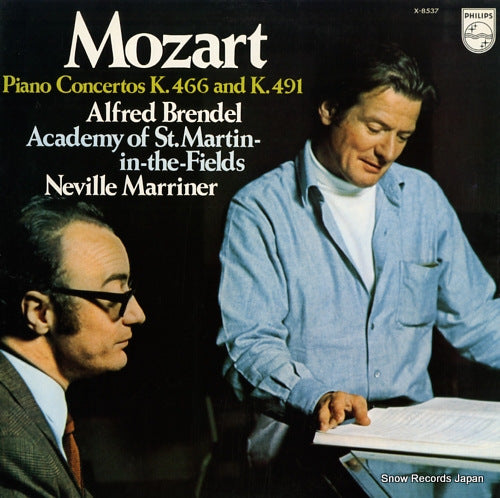 BRENDEL, ALFRED mozart; piano concertos k.466 & k.491 X-8537