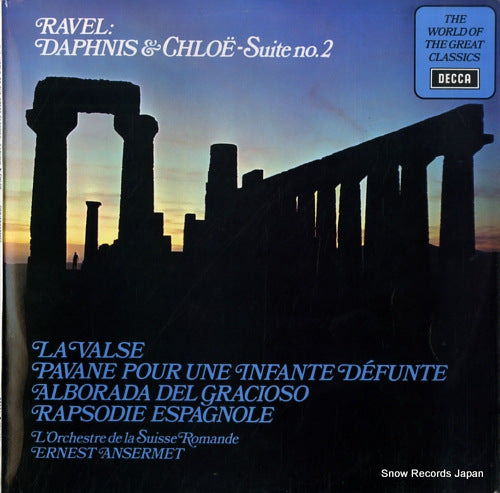 ANSERMET, ERNEST ravel; daphnis & chloe suite no.2 SPA230
