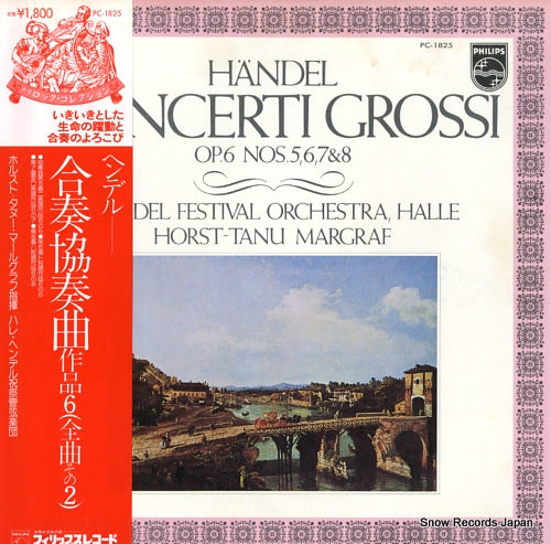 MARGRAF, HORST-TANU handel; concerti grossi op.6 nos.5, 6, 7 & 8 PC-1825