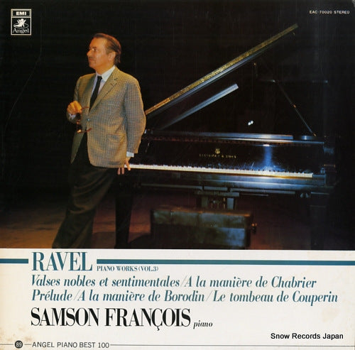 FRANCOIS, SAMSON ravel piano works (vol.3) EAC-70020