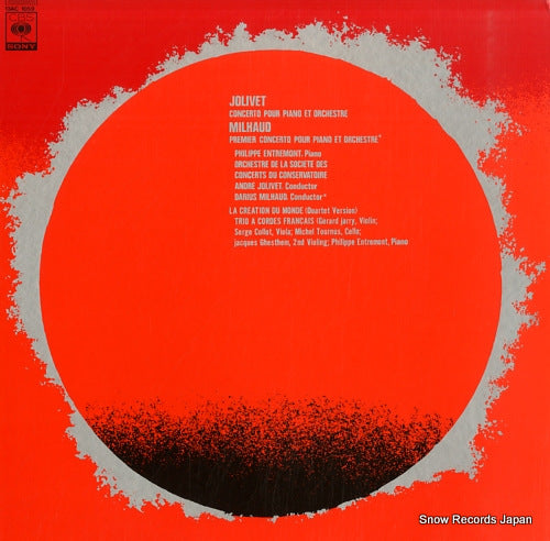 ENTREMONT, PHILIPPE jolivet / milhaud; piano concertos 13AC1059