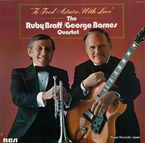 BRAFF, RUBY, AND GEORGE BARNES to fred astaire, with love APL1-1008