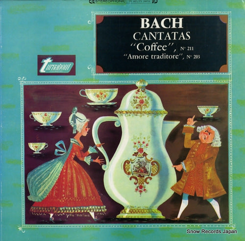 EWERHART, RUDOLF bach; cantatas "coffee" "amore traditore" TV34071S