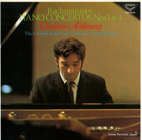 ASHKENAZY, VLADIMIR rachmaninov; piano concertos nos.1 & 4 SLA6255