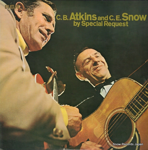 ATKINS, CHET, AND HANK SNOW c.b.atkins and c.e.snow by special request SHP-6104