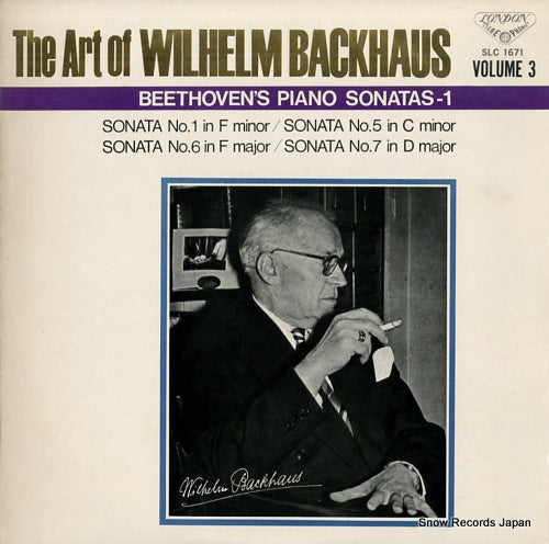 BACKHAUS, WILHELM beethoven's piano sonatas 1 SLC1671
