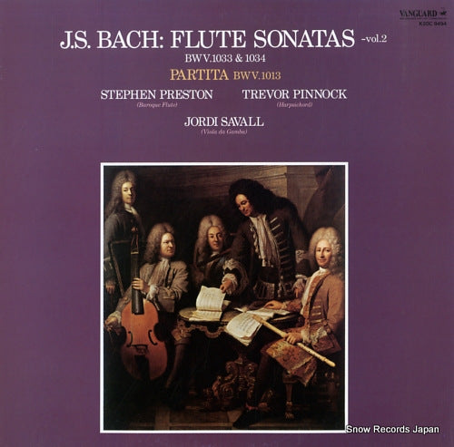 PRESTON, STEPHEN bach; flute sonatas vol.2 K20C9494