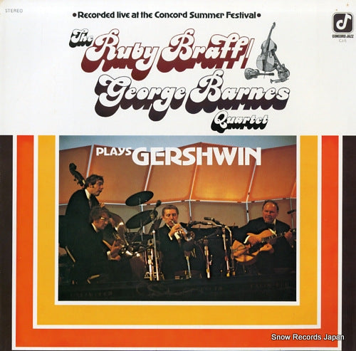 BRAFF, RUBY, AND GEORGE BARNES plays gershwin CJ-5