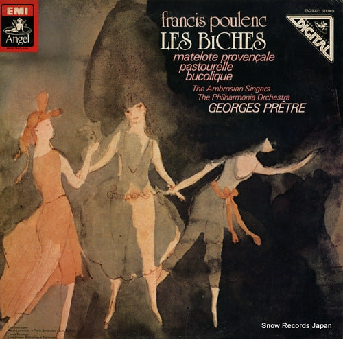 PRETRE, GEORGES poulenc; les biches EAC-90071