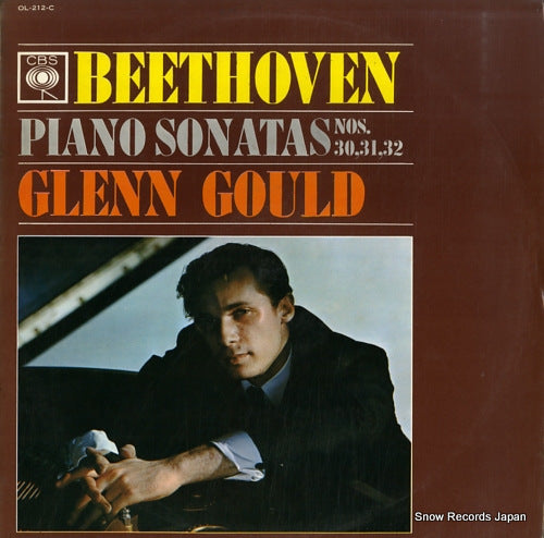 GOULD, GLENN beethoven; piano sonatas nos.30, 31, 32 OL-212-C