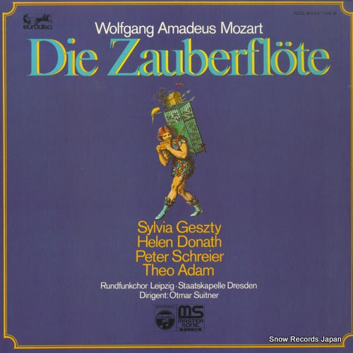 SUITNER, OTMAR mozart; die zauberflote NCC-8024-K