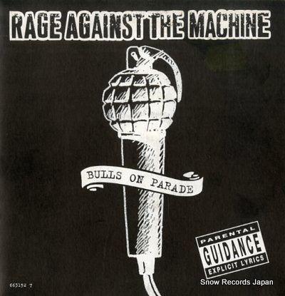 RAGE AGAINST THE MACHINE bulls on parade 663152-7