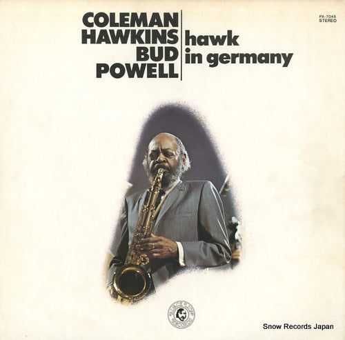 HAWKINS, COLEMAN, AND BUD POWELL hawk in germany PA-7045