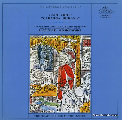 STOKOWSKY, LEOPOLD orff; carmina burana CA.5070
