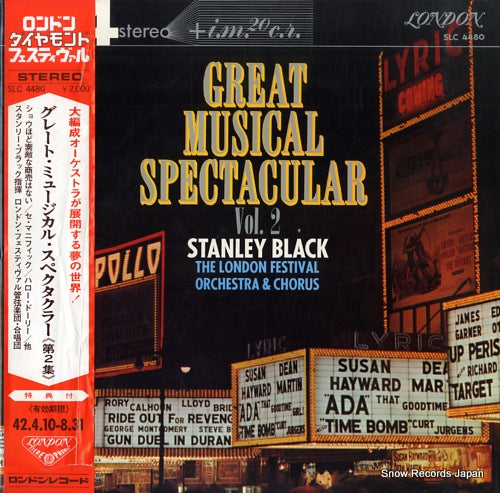 BLACK, STANLEY great musical spectacular vol.2 SLC4480