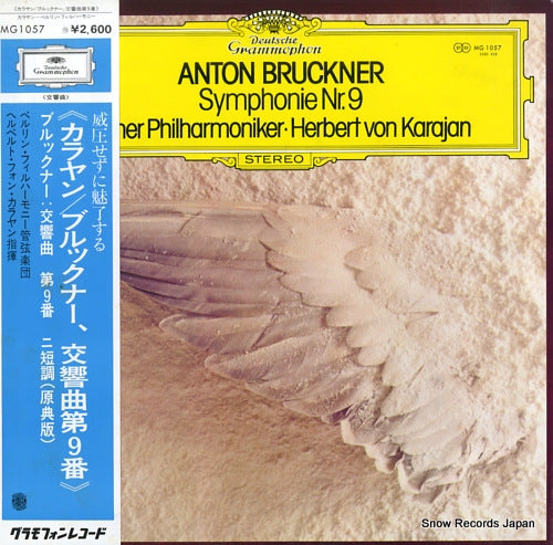 KARAJAN, HERBERT VON bruckner; symphonie nr.9 MG1057
