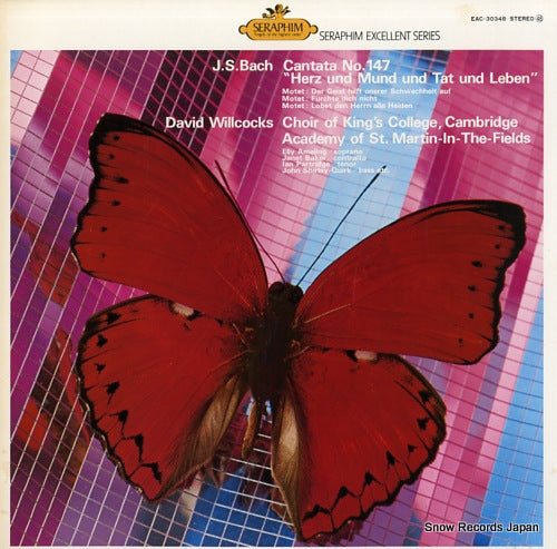WILLCOCKS, DAVID bach; cantata no.147 "herz und mund und tat und leben" EAC-30348