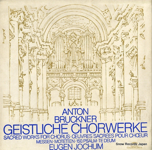 JOCHUM, EUGEN bruckner; geistliche chorwerke MG9707/11