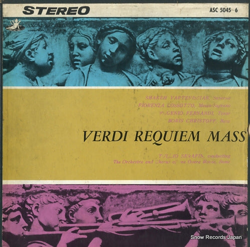 SERAFIN, TULLIO verdi; requiem mass ASC5045-6
