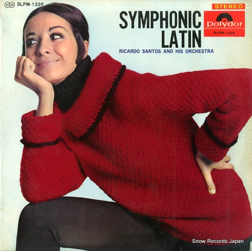 SANTOS, RICARDO symphonic latin SLPM-1226
