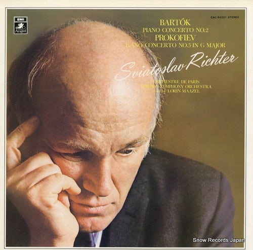 RICHTER, SVIATOSLAV bartok; piano concerto no.2 EAC-85051