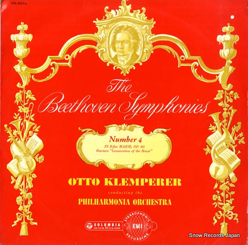 KLEMPERER, OTTO beethoven; symphony no.4 OS-3074