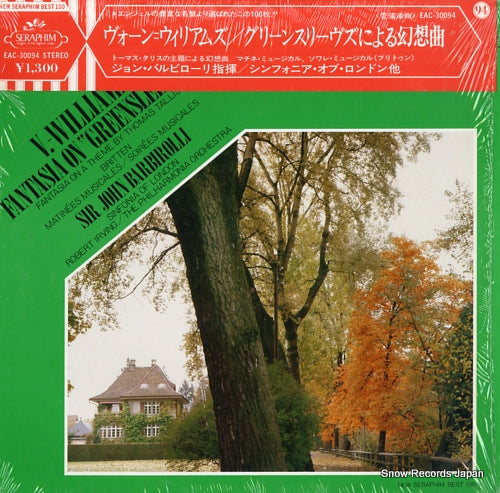 BARBIROLLI, JOHN v.williams; fantasia on "greensleeves" EAC-30094