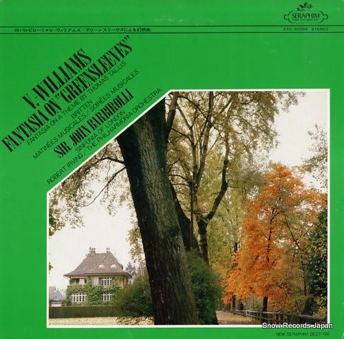 BARBIROLLI, JOHN v.williams; fantasia on "greensleeves" EAC-30094