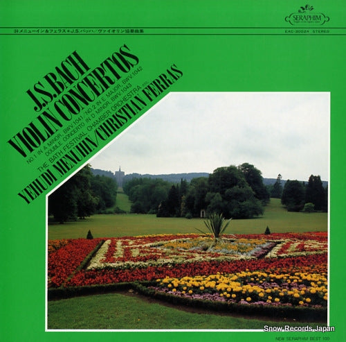 MENUHIN, YEHUDI / CHRISTIAN FERRAS bach; violin concertos EAC-30024