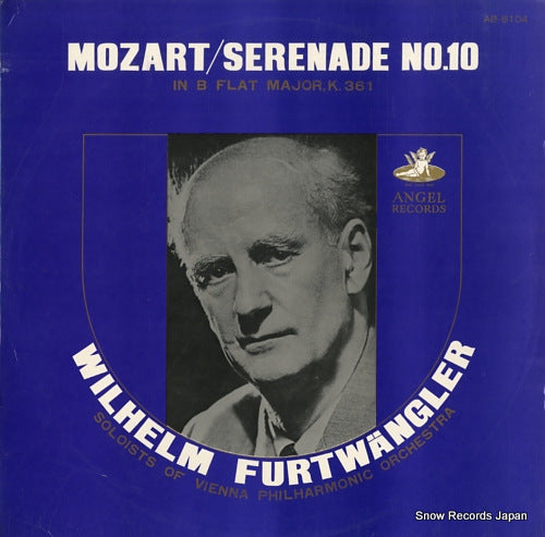 FURTWANGLER, WILHELM mozart; serenade no.10 in b flat major, k.361 AB-8104
