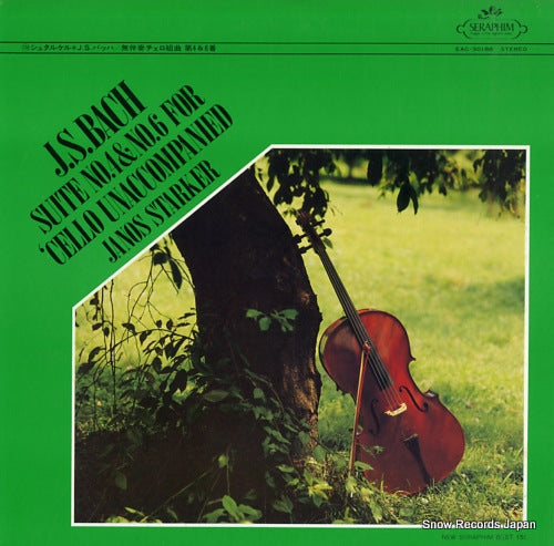 STARKER, JANOS bach; suite no.4 & no.6 for cello unaccompanied EAC-30186