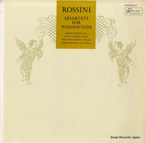 BARON, SAMUEL rossini; quartets for woodwinds HCR-5214
