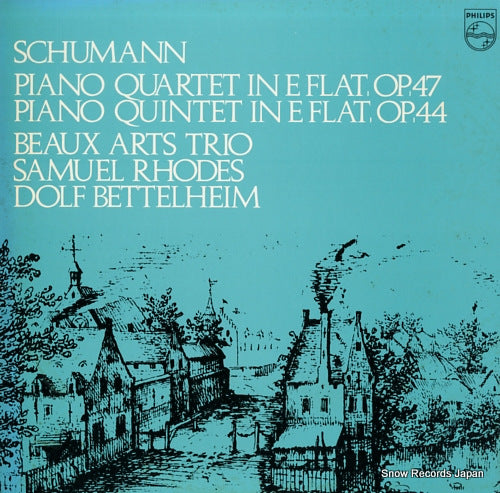 BEAUX ARTS TRIO schumann; piano quartet op.47 & quintet op.44 13PC-166