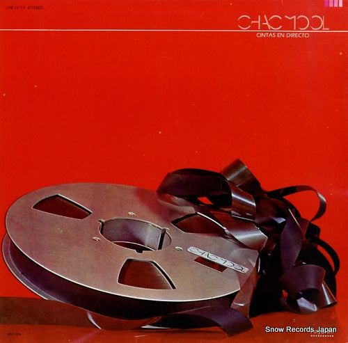 CHAC MOOL cintas en directo LPR15219