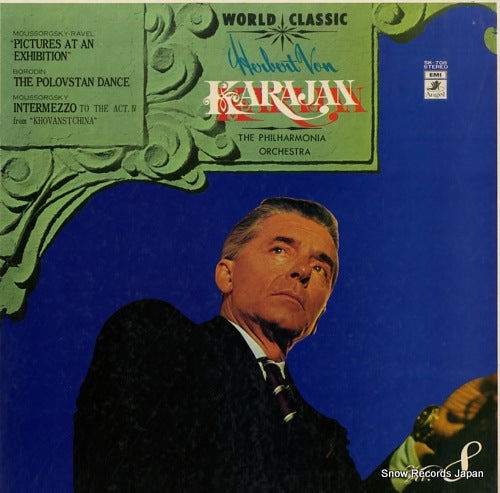 KARAJAN, HERBERT VON moussorgsky-ravel; pictures at an exhibition SK-708
