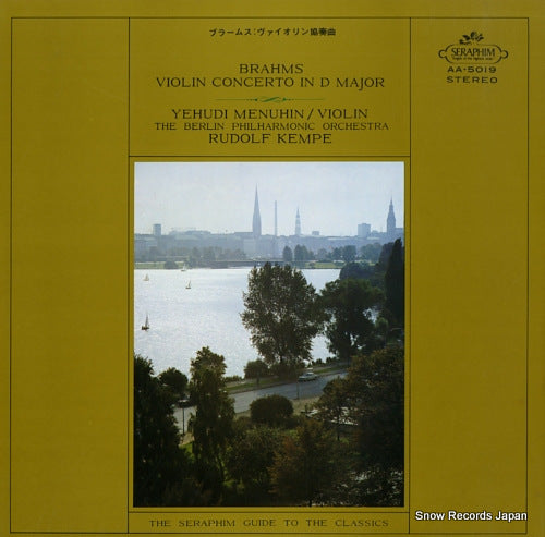 MENUHIN, YEHUDI brahms; violin concerto in d major AA.5019