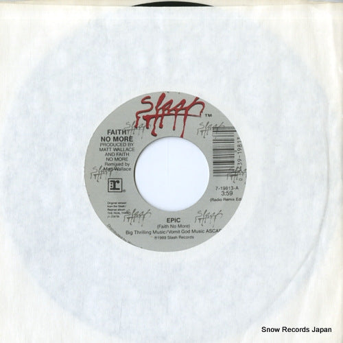 FAITH NO MORE epic 7-19813