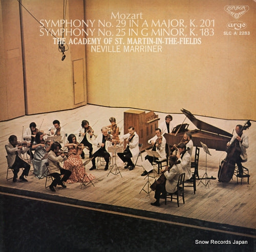 MARRINER, NEVILLE mozart; symphony no.29 & 25 SLC(A)2283