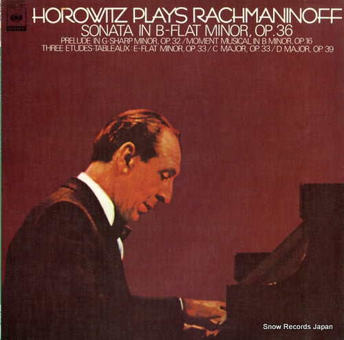 HOROWITZ, VLADIMIR horowitz plays rachmaninoff 20AC1561