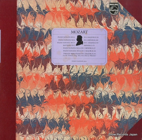 HAEBLER, INGRID mozart; piano sonatas no.11, 8, 15, 14, 10 PC-5635