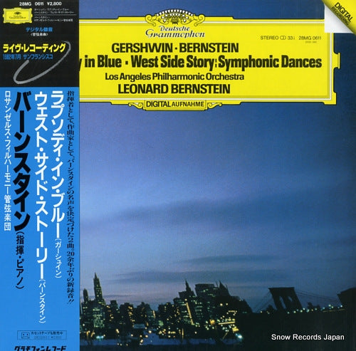 BERNSTEIN, LEONARD gershwin; rhapsody in blue 28MG0611