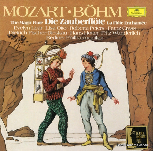 BOHM, KARL mozart; die zauberflote 2740207 / 2561317-9