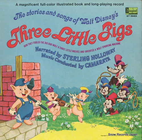HOLLOWAY, STERLING three little pigs ST3963