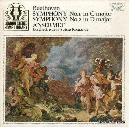 ANSERMET, ERNEST beethoven; symphony no.1 & 2 SL1001