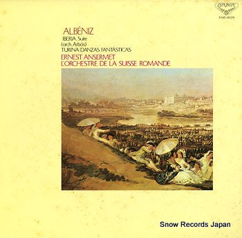 ANSERMET, ERNEST albeniz; iberia, suite (orch.ardos) K18C-8229